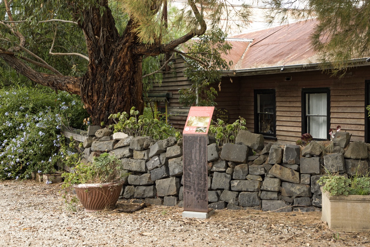 Historical signage at Fyansford Paper Mill