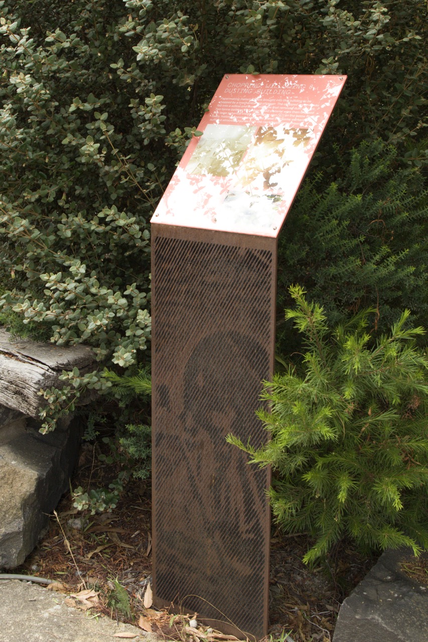 Historical signage at Fyansford Paper Mill