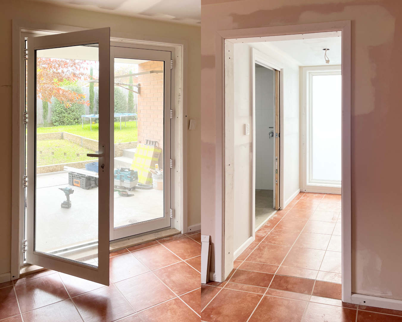 Architrave & skirting board installation